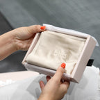 Taie d'oreiller en satin de soie Beige