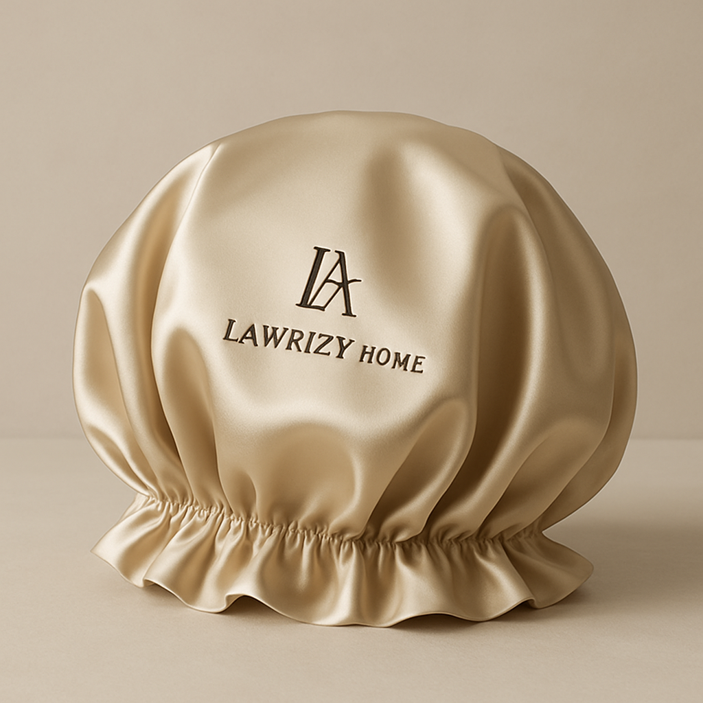 Bonnet en satin de soie